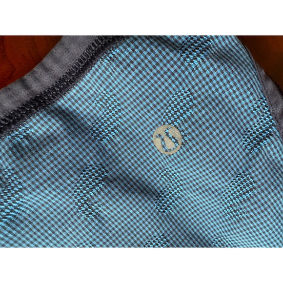Lot of 2 Lululemon Lined Running Athletic Shorts | One Blue, One Grey| Size 6 - Picture 14 of 16